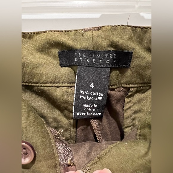 The Limited Low Rise Brown Boot Cut Stretch Pants Size 4 - Picture 7 of 11